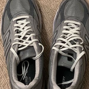 Men’s New Balance 990 v5 grey size 12, gently worn